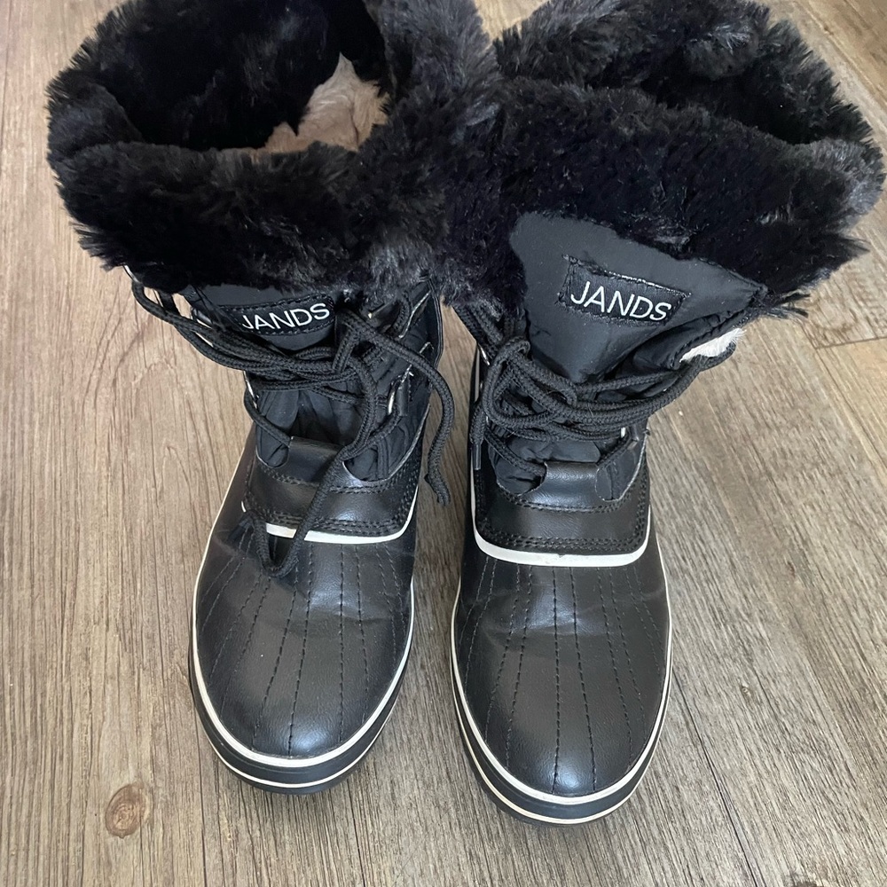 Women's Black Winter Boots